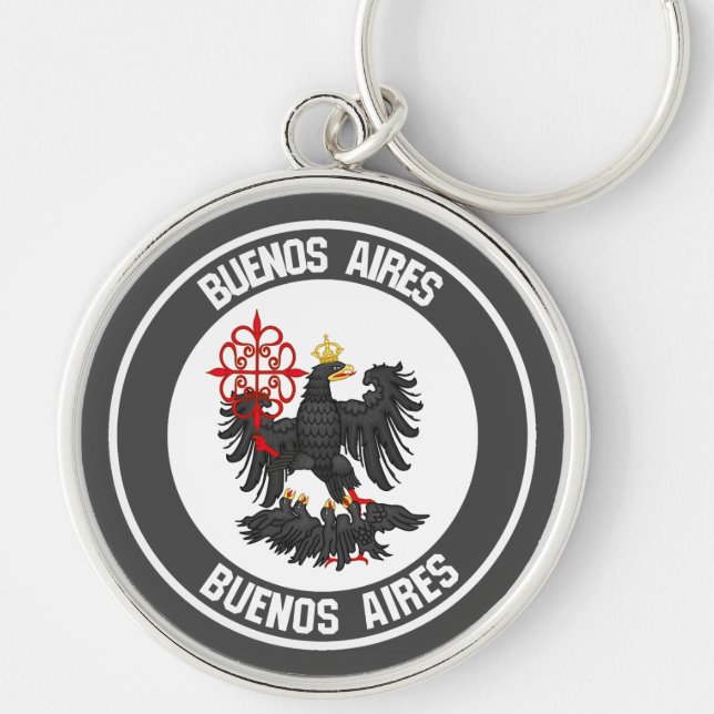 Chaveiro Buenos Aires Round Emblem (Frente)