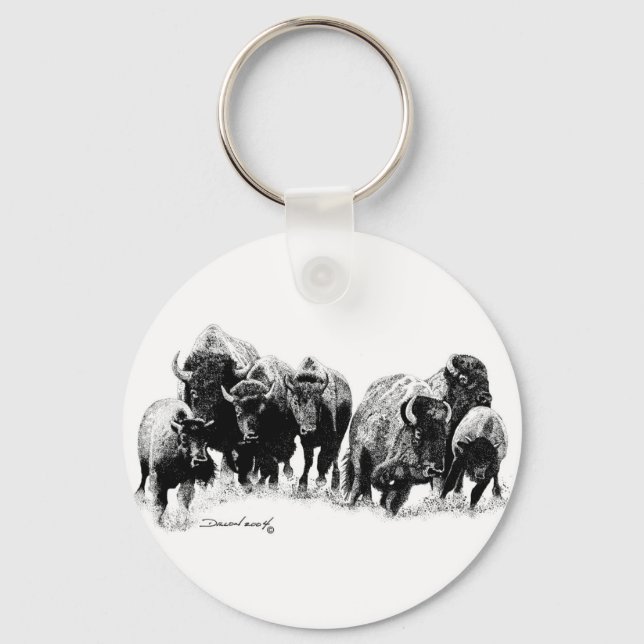 Chaveiro Buffalo Herd (Frente)