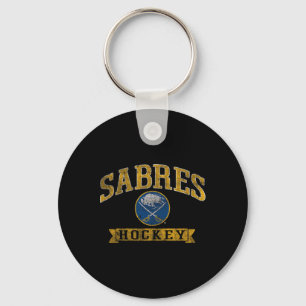 Chaveiro Buffalo Sabres Hockey Vintage Nhl Licenciado Ofici