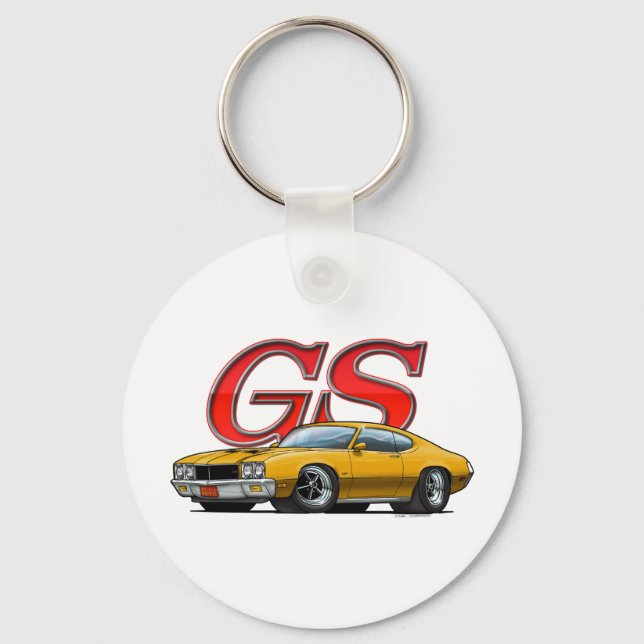 Chaveiro Buick GS_gold (Frente)