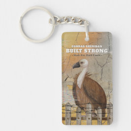 Chaveiro Built Strong Personalized Encouragement 