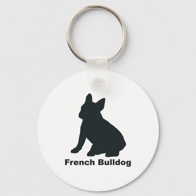 Chaveiro Buldogue Francês (Frente)