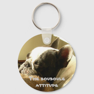 Chaveiro Buldogue francês atitude