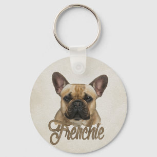 Chaveiro Buldogue francês - cão de Frenchie