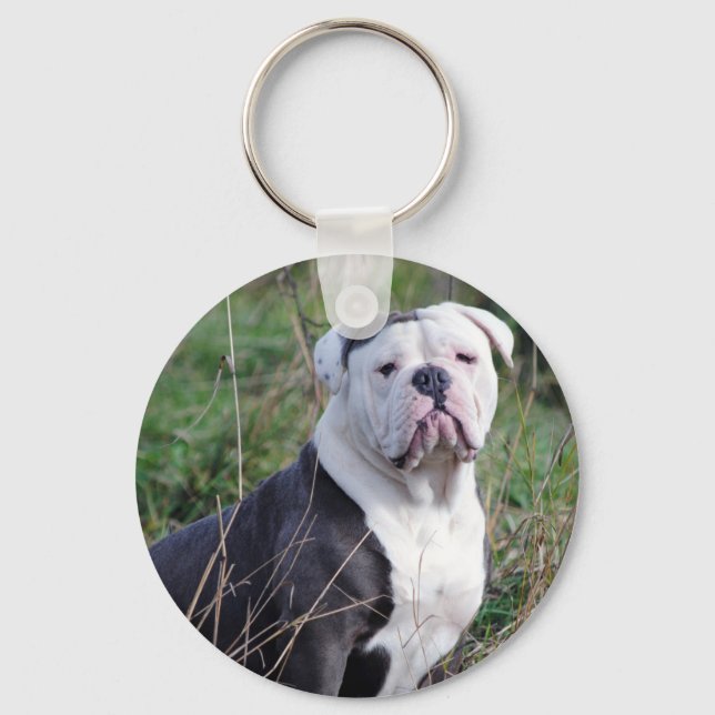 Chaveiro Buldogue Inglês (Frente)