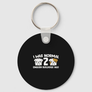 Chaveiro Buldogue Pet I Era Normal 2 Buldogues Ingleses Ago