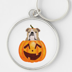 Chaveiro Buldogue Pumpkin