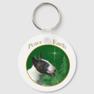 Chaveiro Bull Terrier Peace