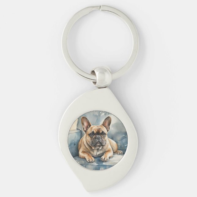 Chaveiro Bulldog Francês (Frente)