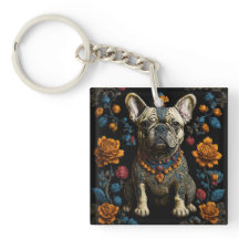 Bulldog Francês do Folheto Mexicano