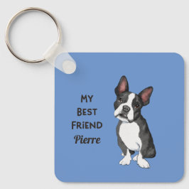 Chaveiro Bulldog Francês Meu Melhor Amigo Endereço Personal
