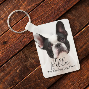 Chaveiro Bulldog Francês Personalizado com Foto Customizada