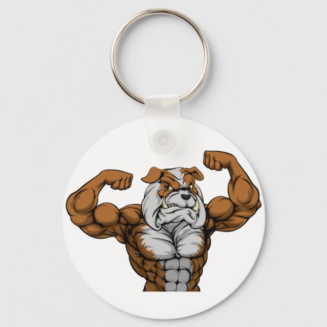 Chaveiro Bulldog Mascot (Frente)