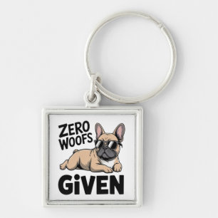Chaveiro Bulldogue Francês Frenchie Cão Sarcástico Antissoc