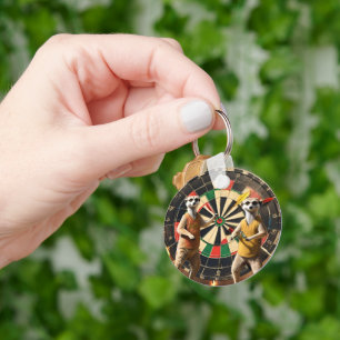 Chaveiro Bullseye Burrow: Meerkat Dart League,