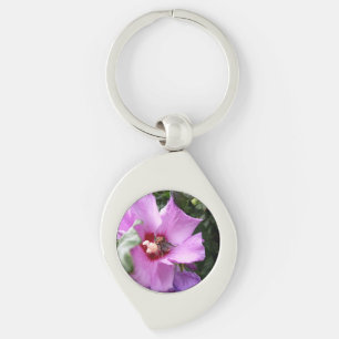 Chaveiro Bumblebee na Flor de Hibiscus