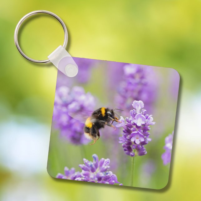 Chaveiro Bumblebee na Lavanda (Criador carregado)