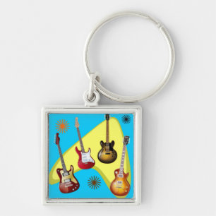 Chaveiro Bumerangue da guitarra