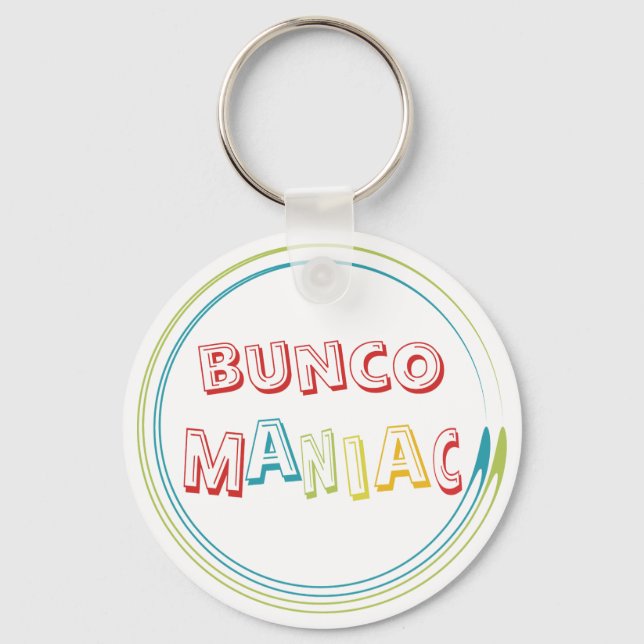 Chaveiro bunco maniac (Frente)