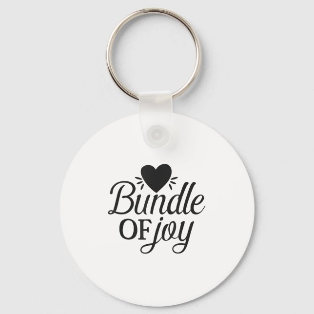 Chaveiro Bundle Of Joy Love Quote Cute Motivation  (Frente)
