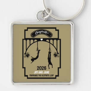 Chaveiro Bungee Jumping Wedding Gift