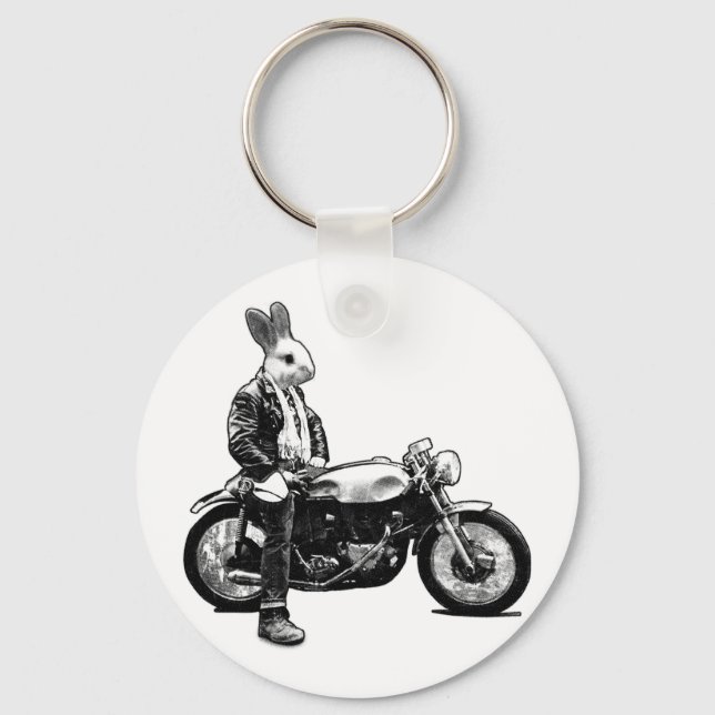 Chaveiro Bunny Biker (Frente)