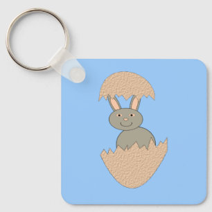 Chaveiro Bunny Hatching de Ovo Personalizado Estranho
