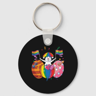 Chaveiro Bunny Lgbt Q Prioridade Páscoa Coelho Cortado Ally