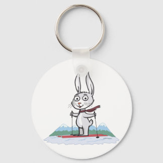 Chaveiro Bunny Skiing