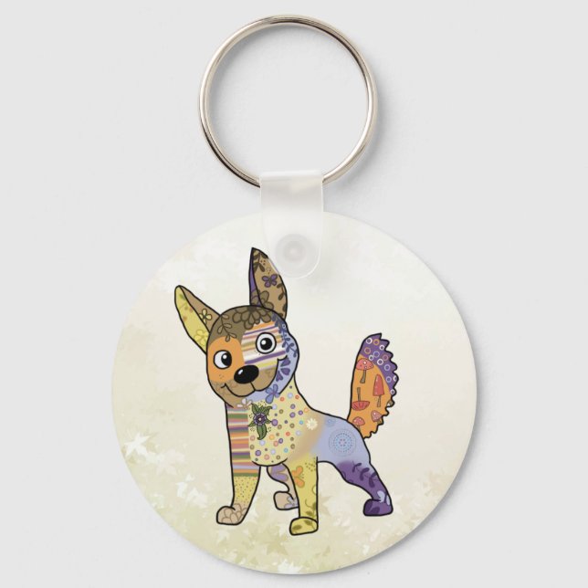 Chaveiro Bunter Hund (Frente)