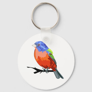 Chaveiro Bunting Pintado