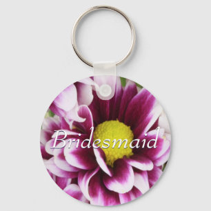 Chaveiro Buquê de Bridesmaid Roxo