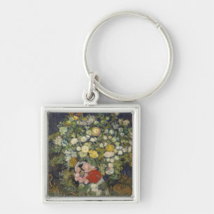 Chaveiro Buquê de Vincent van Gogh das flores em um vaso