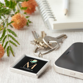 Chaveiro Buquê floral personalizado