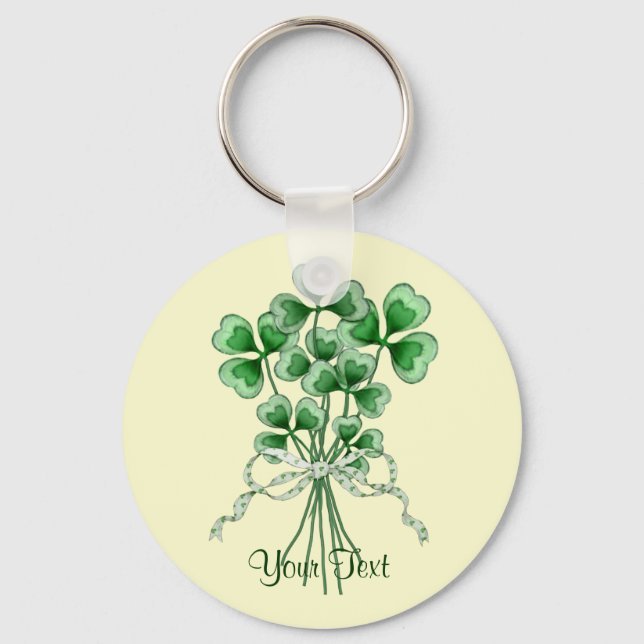 Chaveiro Buquê Shamrock (Frente)
