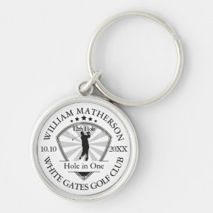 Chaveiro Buraco de Golfe em Um Clássico Personalizado