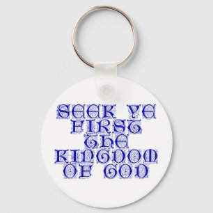 Chaveiro Busca YE primeiramente o reino de deus