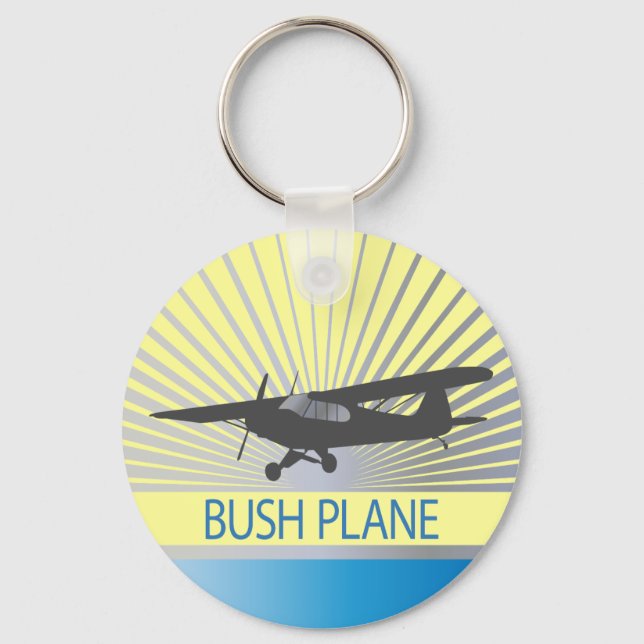 Chaveiro Bush Plane (Frente)