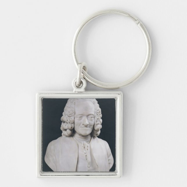 Chaveiro Busto de Francois Marie Arouet de Voltaire 1778 (Frente)