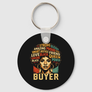 Chaveiro Buyer Black History Month Powerful Black Pride Art
