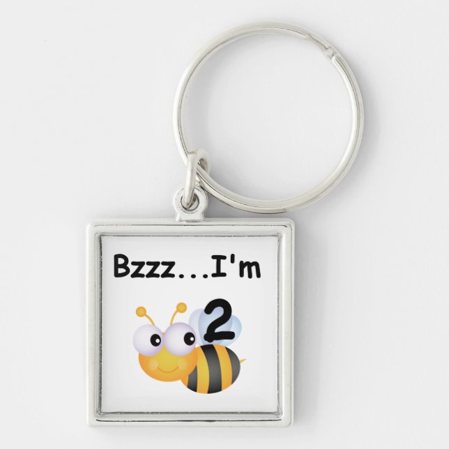Chaveiro Buzz Bumblebee segundo aniversário T-shirts e pres (Frente)