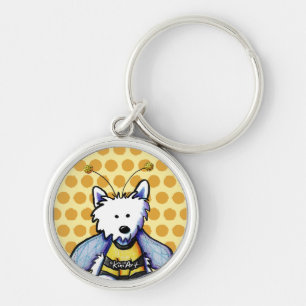Chaveiro Buzzy Bee Westie
