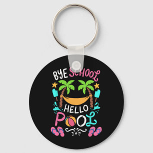Chaveiro Bye School Beach T Ball Tee Hammock