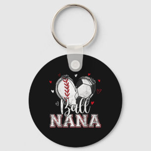 Chaveiro Byll Nana Bysebyll Soccer Heart Nana De Ambas As M