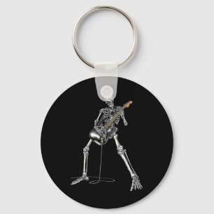 Chaveiro Bynd Rock And Roll Guitar S Para Homens Bynd Tee