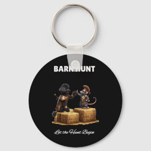 Chaveiro Byrn Hunt Lover - Rato Do Guerreiro E Poodô Negro