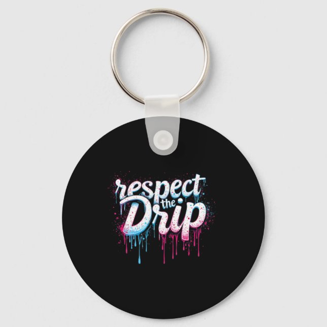 Chaveiro Bysebyll Drip Para Meninos Sorvete Drip Jovens Men (Frente)