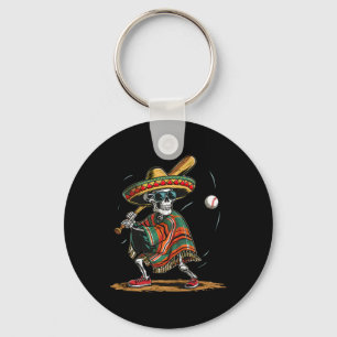 Chaveiro Bysebyll Skeleton Mexicano Sombrero Cinco De Mayo