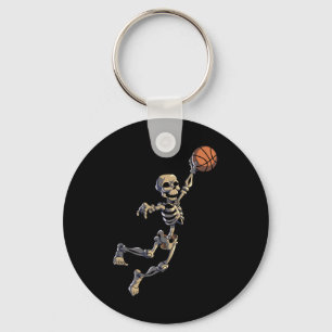 Chaveiro Bysketbyll Skeleton Halloween Men Bysketbyll