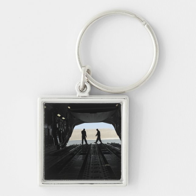 Chaveiro C-17A, mestres de carga Globemaster III (Frente)